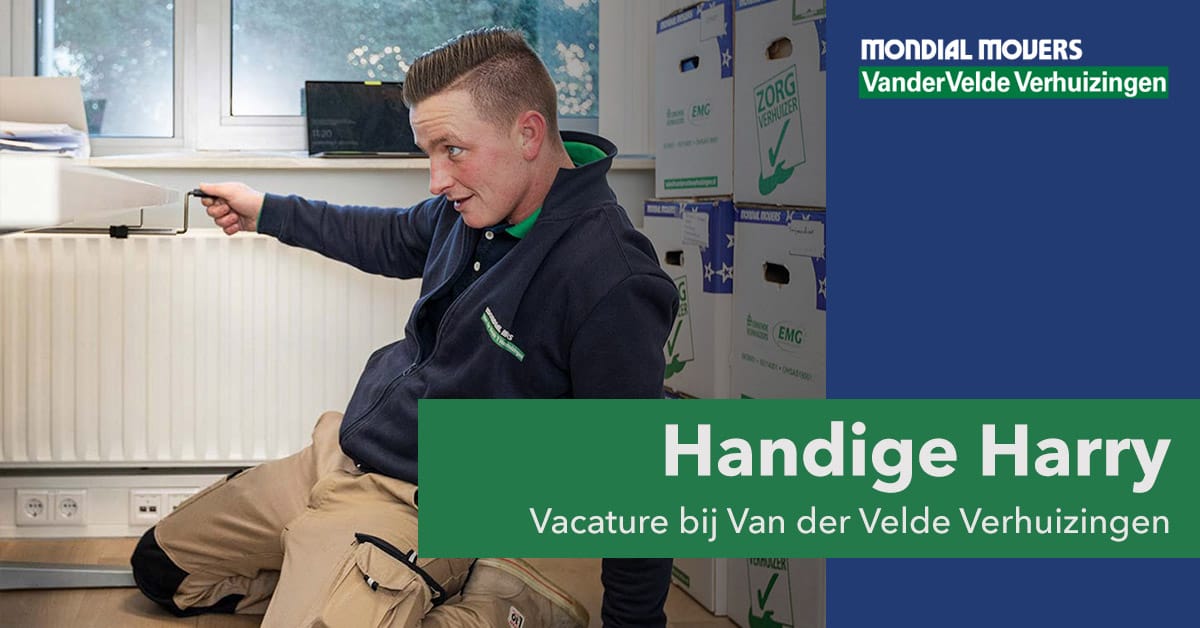 Handyman - Werken bij van der Velde Verhuizingen