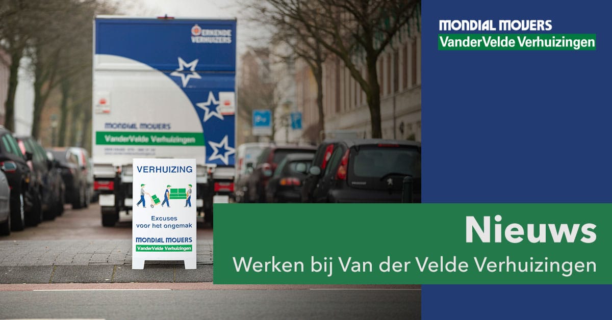 Nieuws - Werken bij van der Velde Verhuizingen